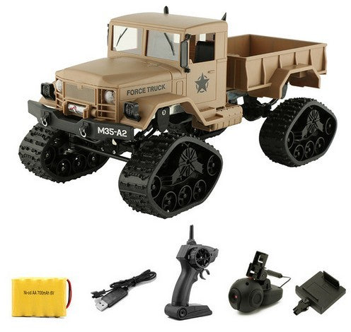 4WD RC Snow Truck with WiFi HD Camera and Real-Time Transmission